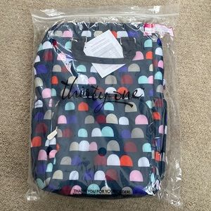 Thirty One Adventures Backpack gumdrop spots print NEW